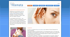 Desktop Screenshot of klemata.ch